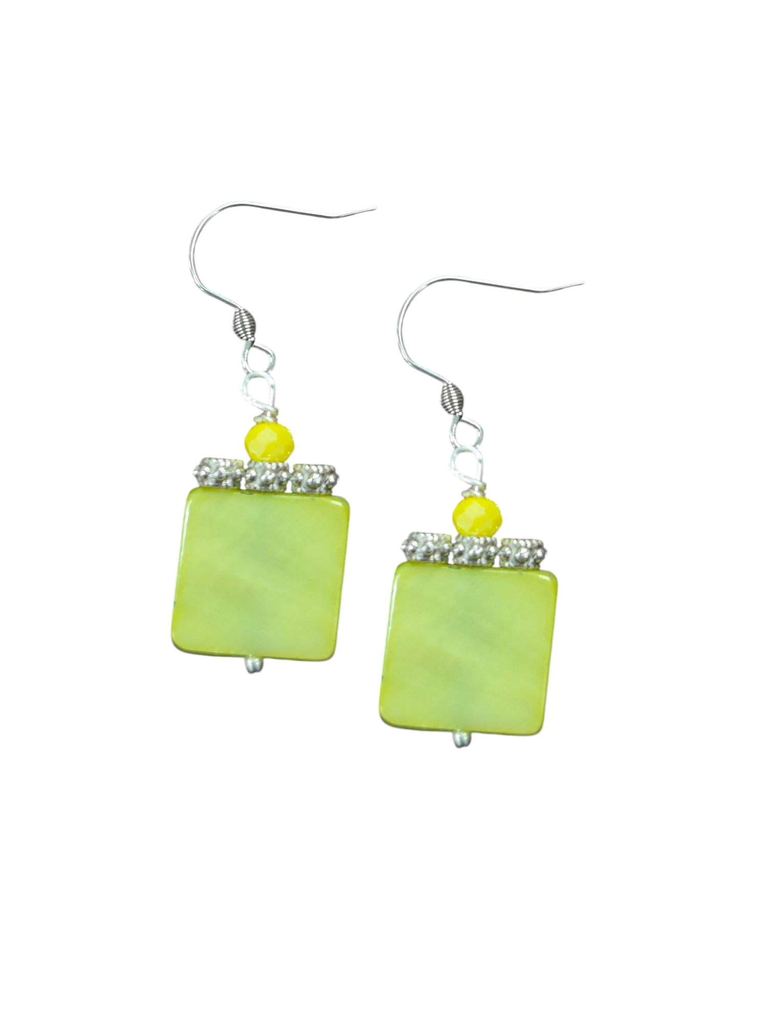 Women's Colorful Geometric Shell Earrings | Assorted Colors and Styles