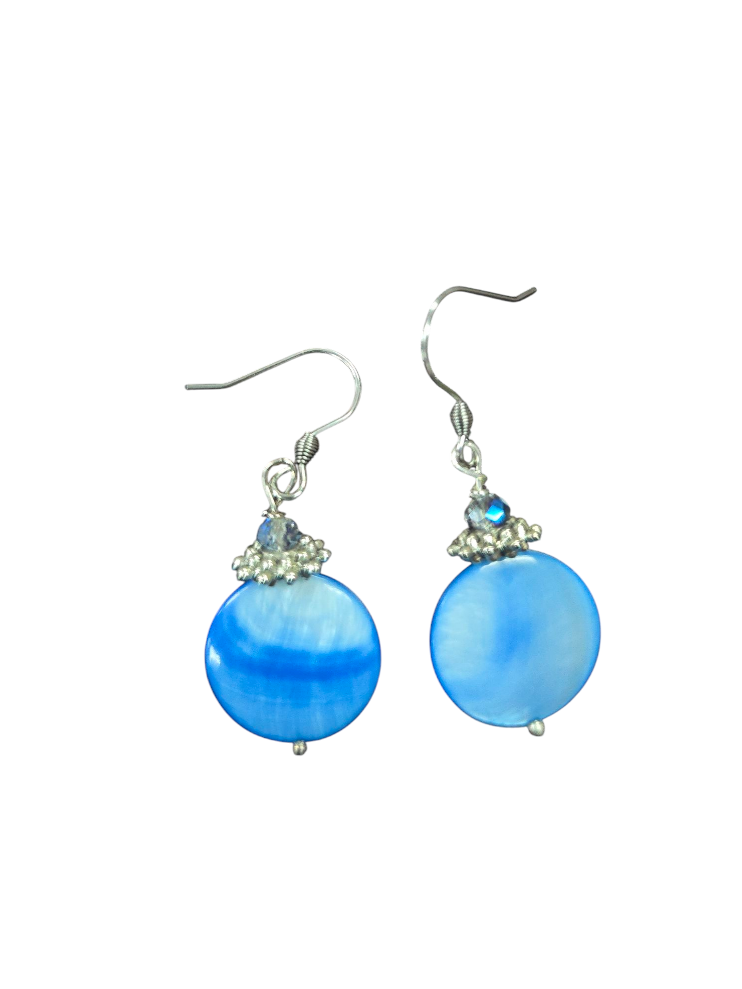 Women's Colorful Geometric Shell Earrings | Assorted Colors and Styles
