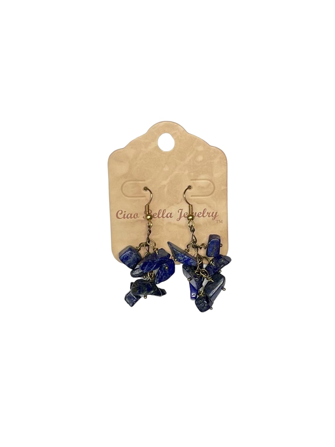 Handmade Gemstone Cluster Earrings, Dangle Earrings, Unique Jewelry Gifts