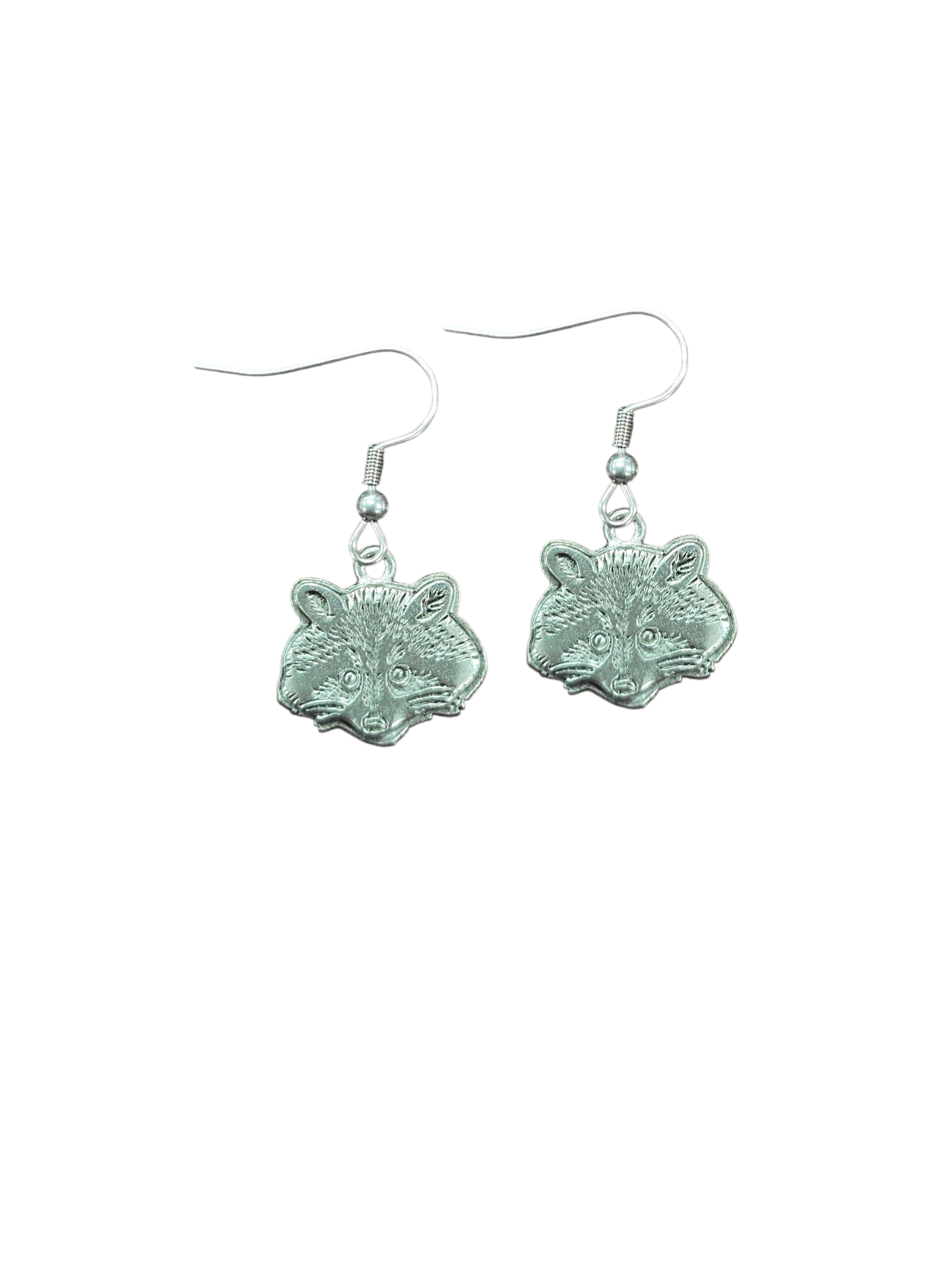 Michelle Marie's Racoon Silver Pewter Charm, Necklace, Bracelet and Earring Sets