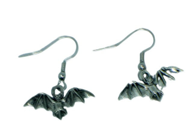 Spooky & Sweet Bat Dangle Earrings - Two Styles Available!