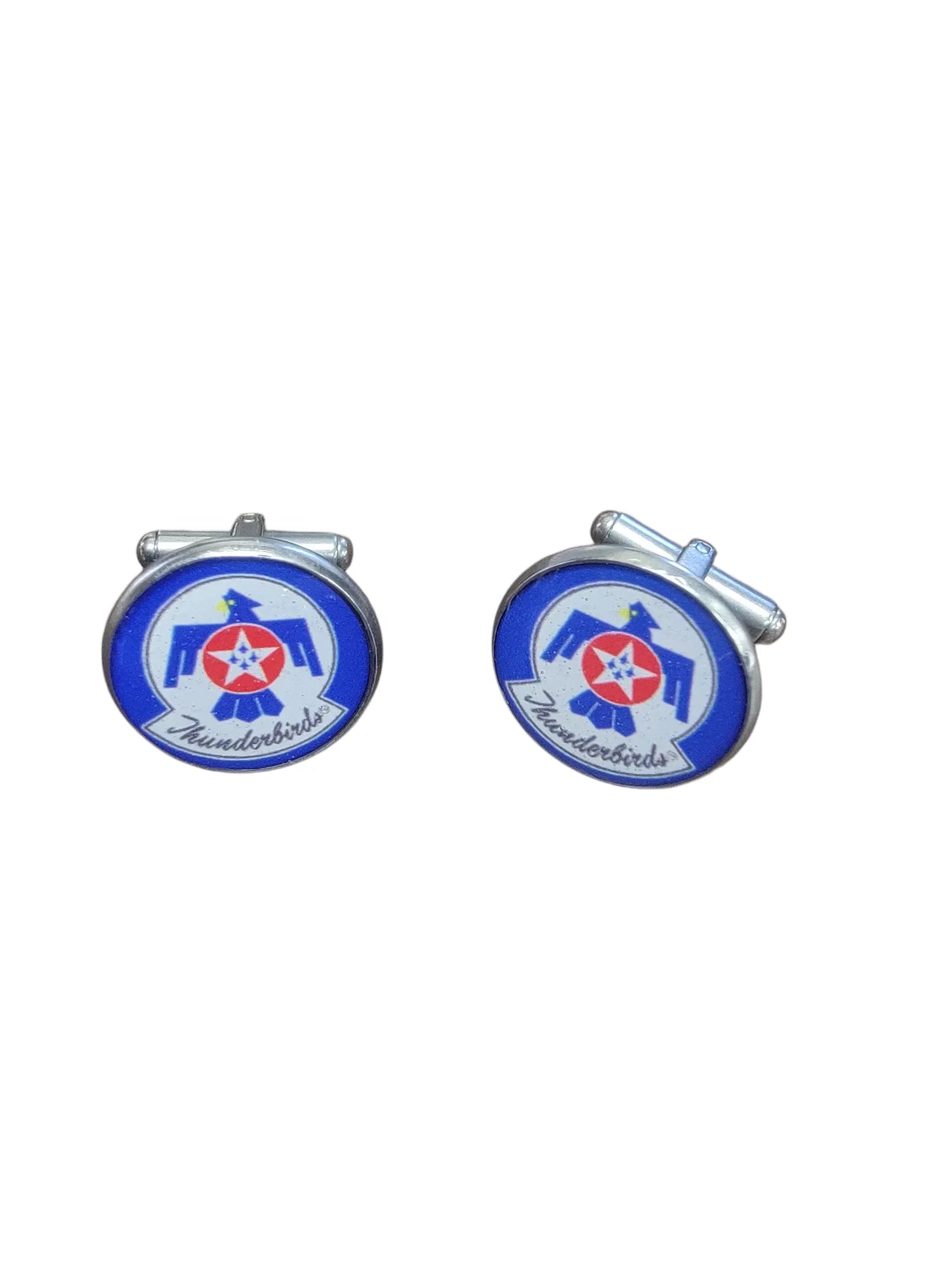 Military Cufflinks - Officially Licensed, Non Tarnish Navy - Air Force - Coast Guard- Army - Space Force - Marine Corps