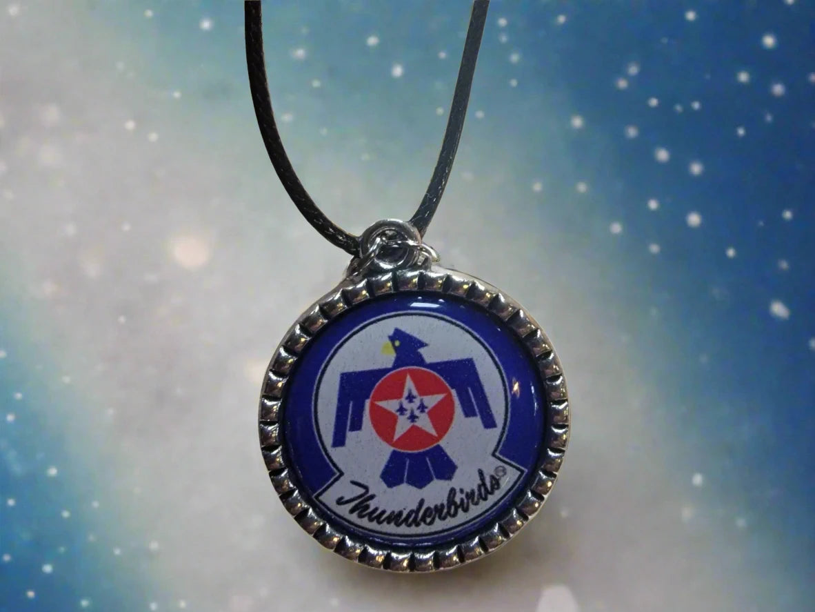 Army, Navy, Air Force, Space Force, Marine Corps Logo Pendant Necklaces | Made in the USA |, Officially Licensed