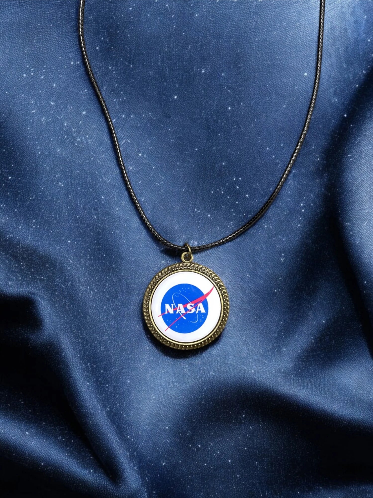 NASA Pendant Necklace | A Space-Inspired Statement Piece