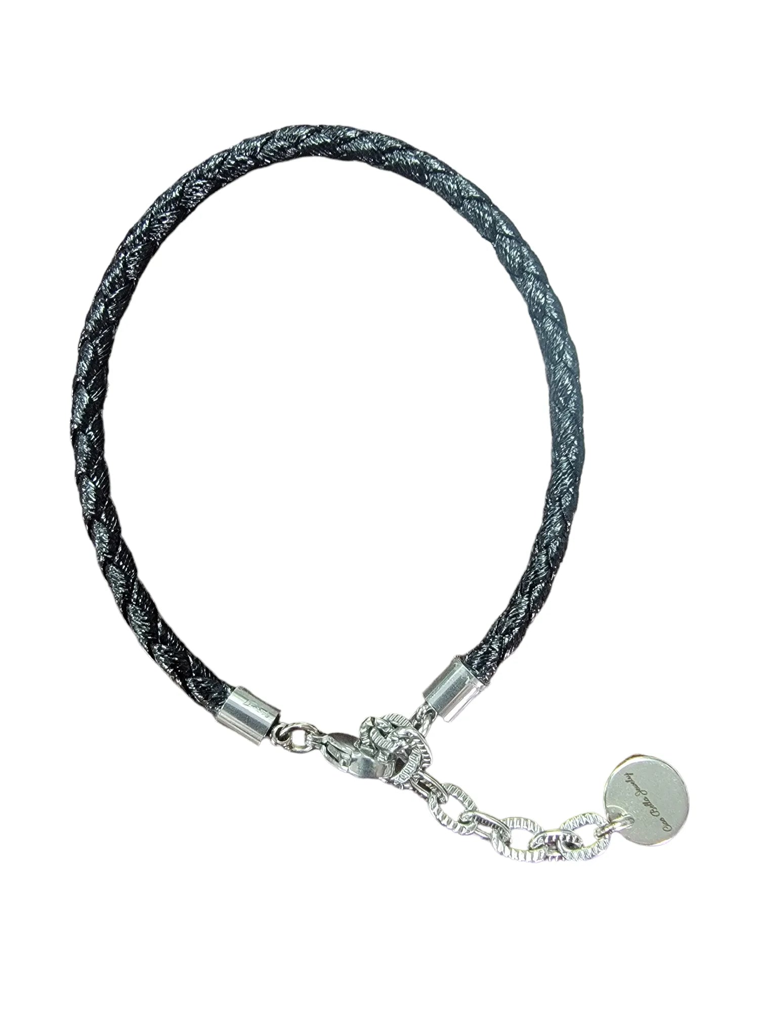 Military Leather Rope Charm Bracelet - Officially Licensed