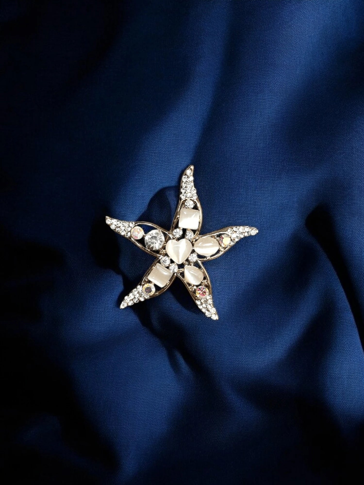 Sparkling Starfish Brooch | A Coastal-Inspired Accessory
