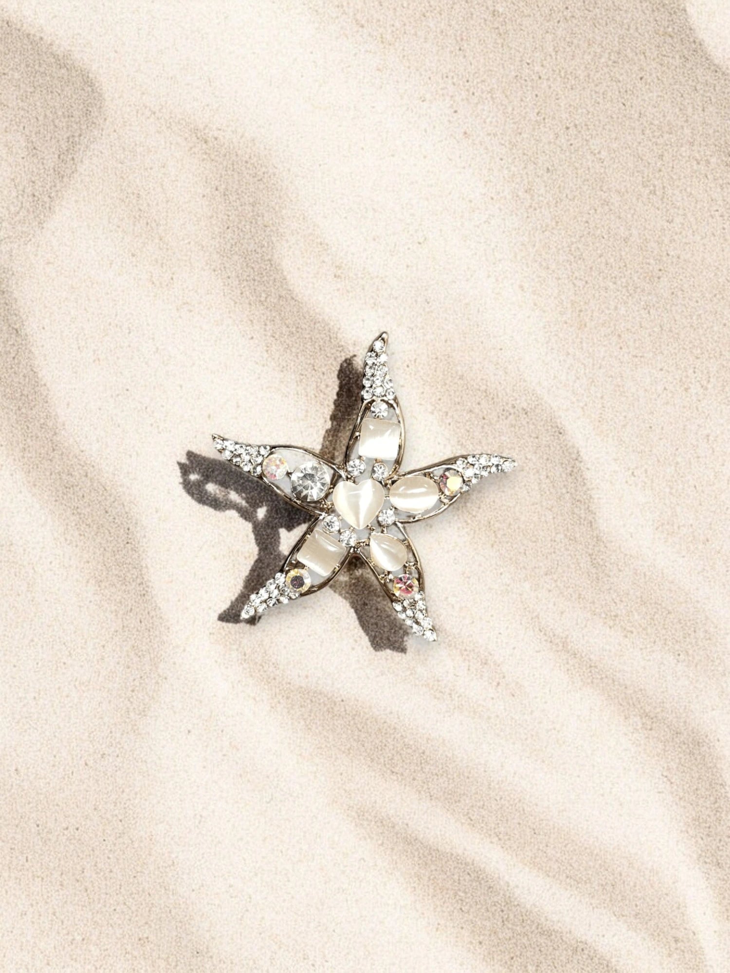 Sparkling Starfish Brooch | A Coastal-Inspired Accessory