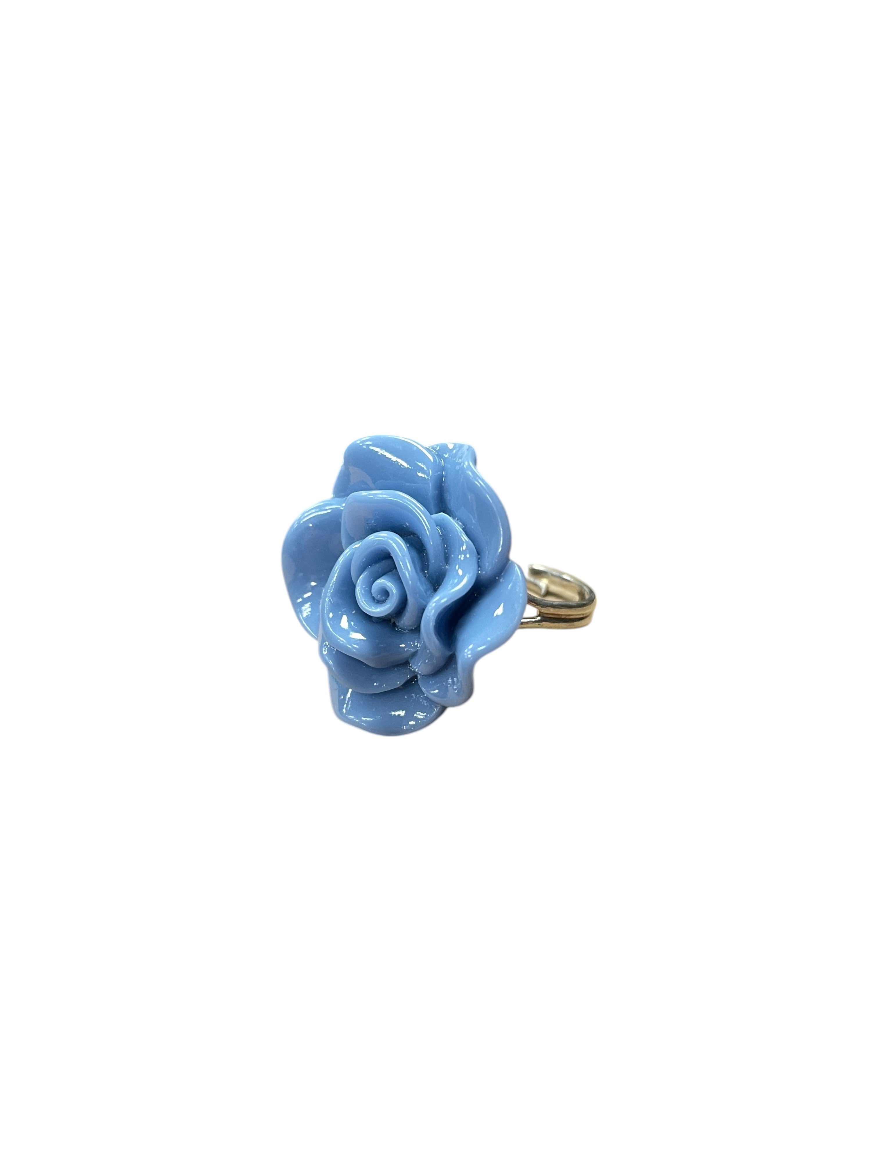Vibrant Rose Blossom Ring | A Petal-Perfect Pop of Color