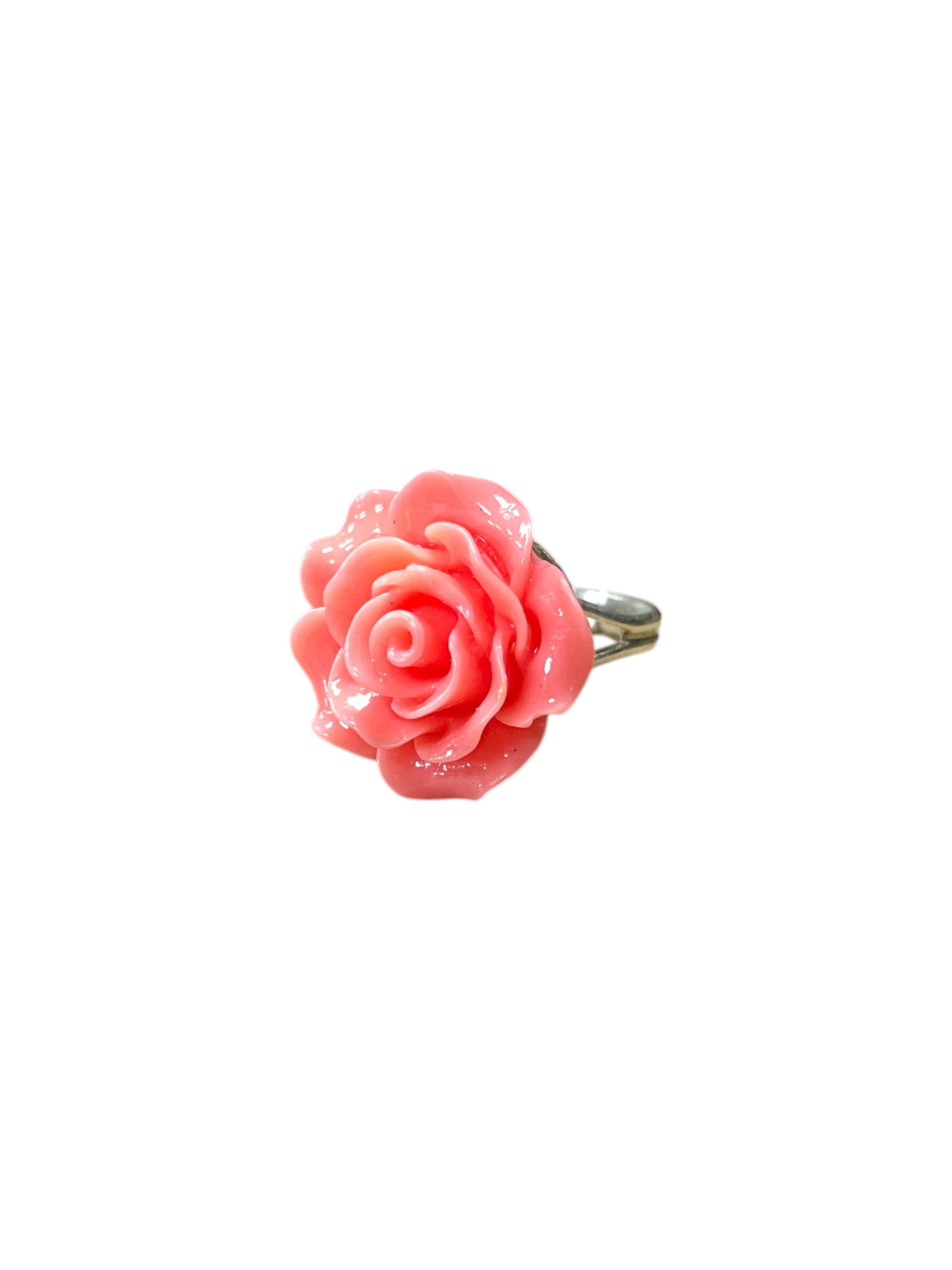 Vibrant Rose Blossom Ring | A Petal-Perfect Pop of Color