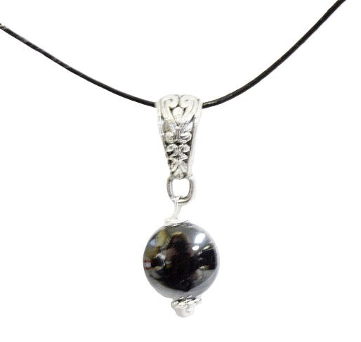 Gemstone Pendant Necklace on Leather - Amethyst Necklace on Leather - Garnet on leather - Rose Quartz on Leather - Amazonite On Leather