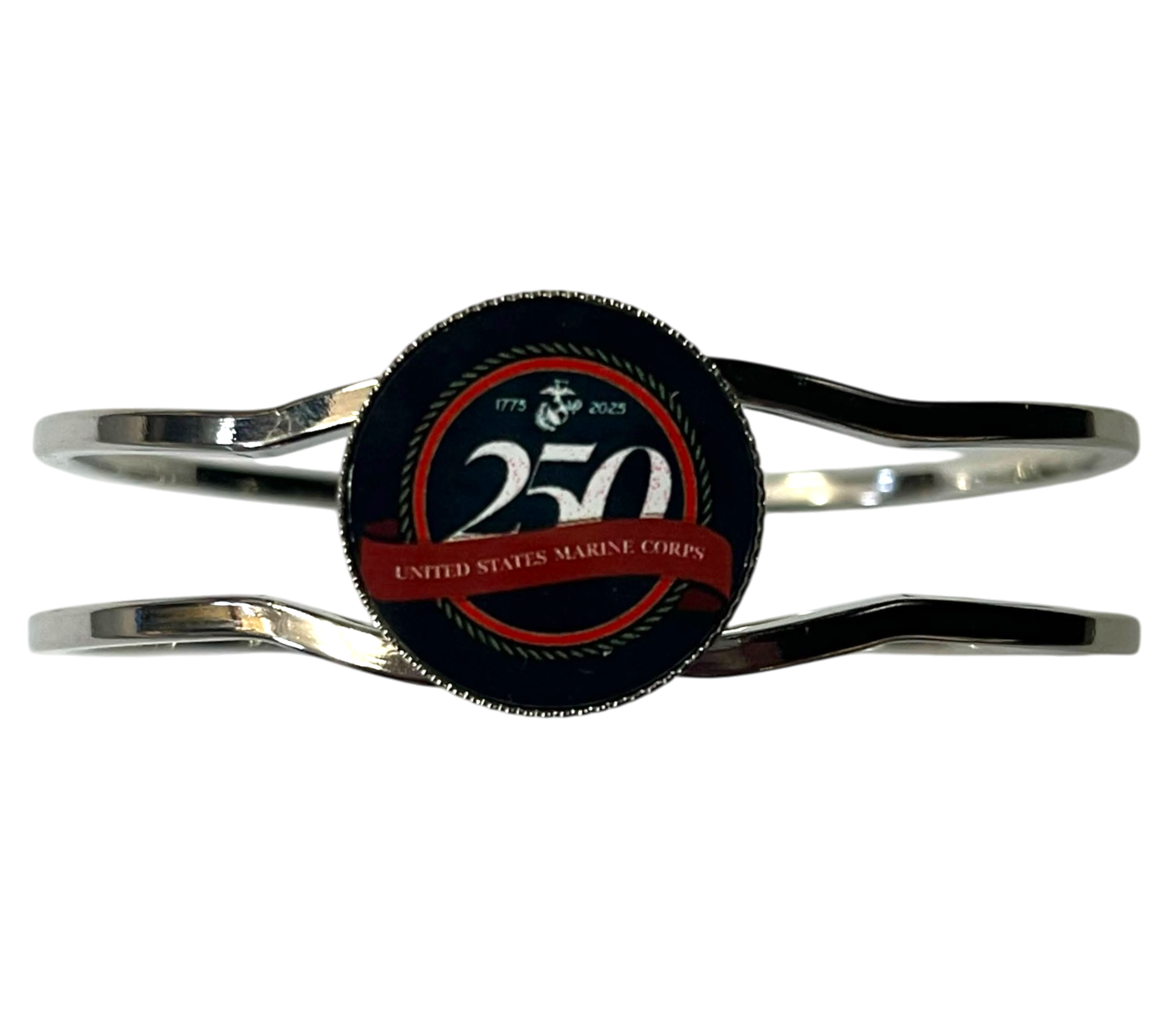 Officially Licensed Military Industrial Cuff – 250th Anniversary Collection (Army, Navy, Marine)