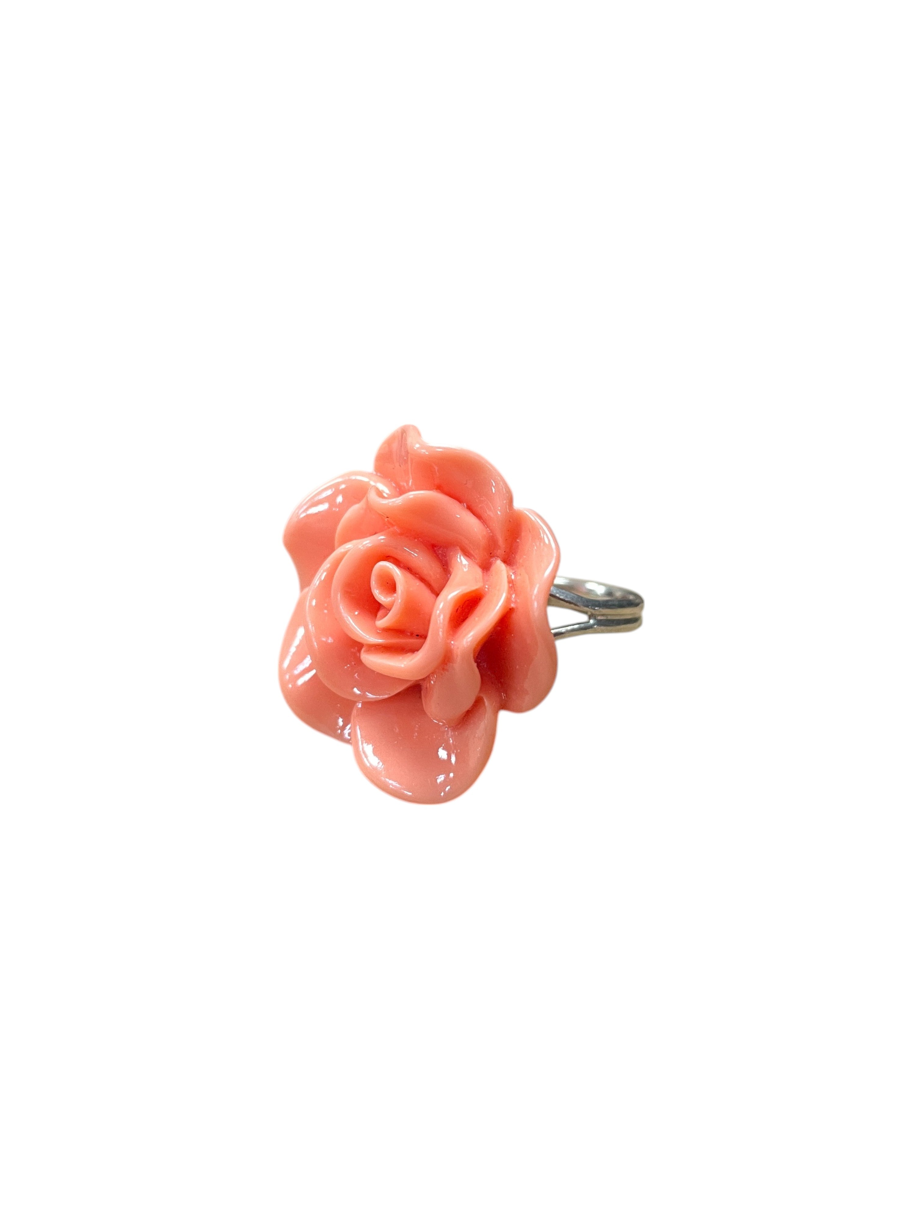 Vibrant Rose Blossom Ring | A Petal-Perfect Pop of Color