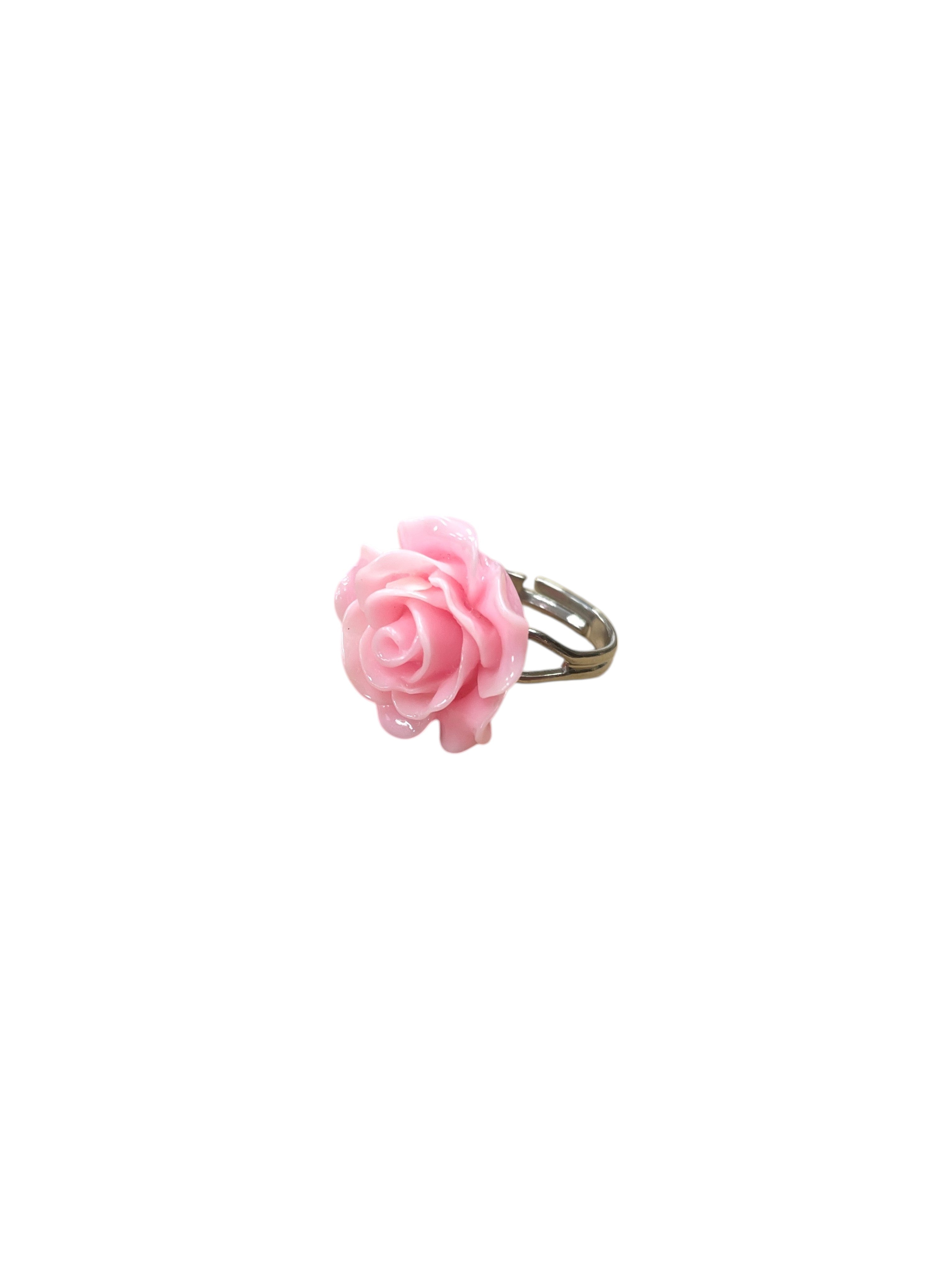 Vibrant Rose Blossom Ring | A Petal-Perfect Pop of Color