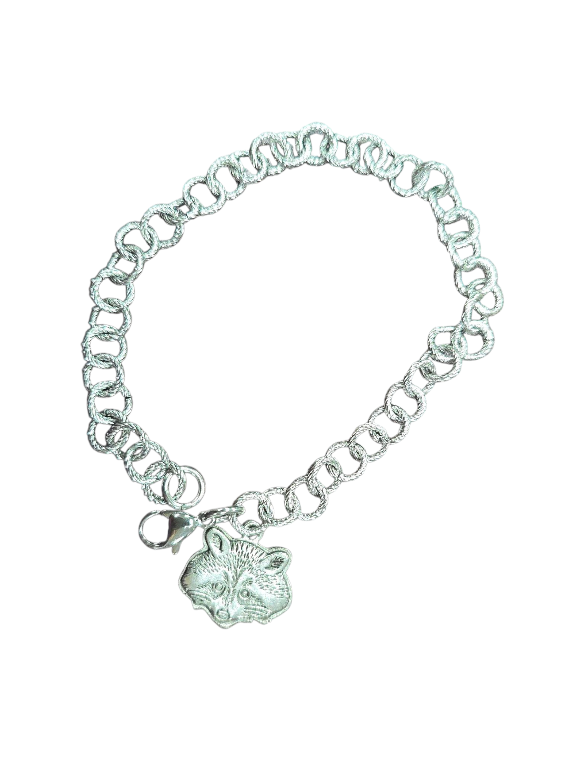 Michelle Marie's Racoon Silver Pewter Charm, Necklace, Bracelet and Earring Sets
