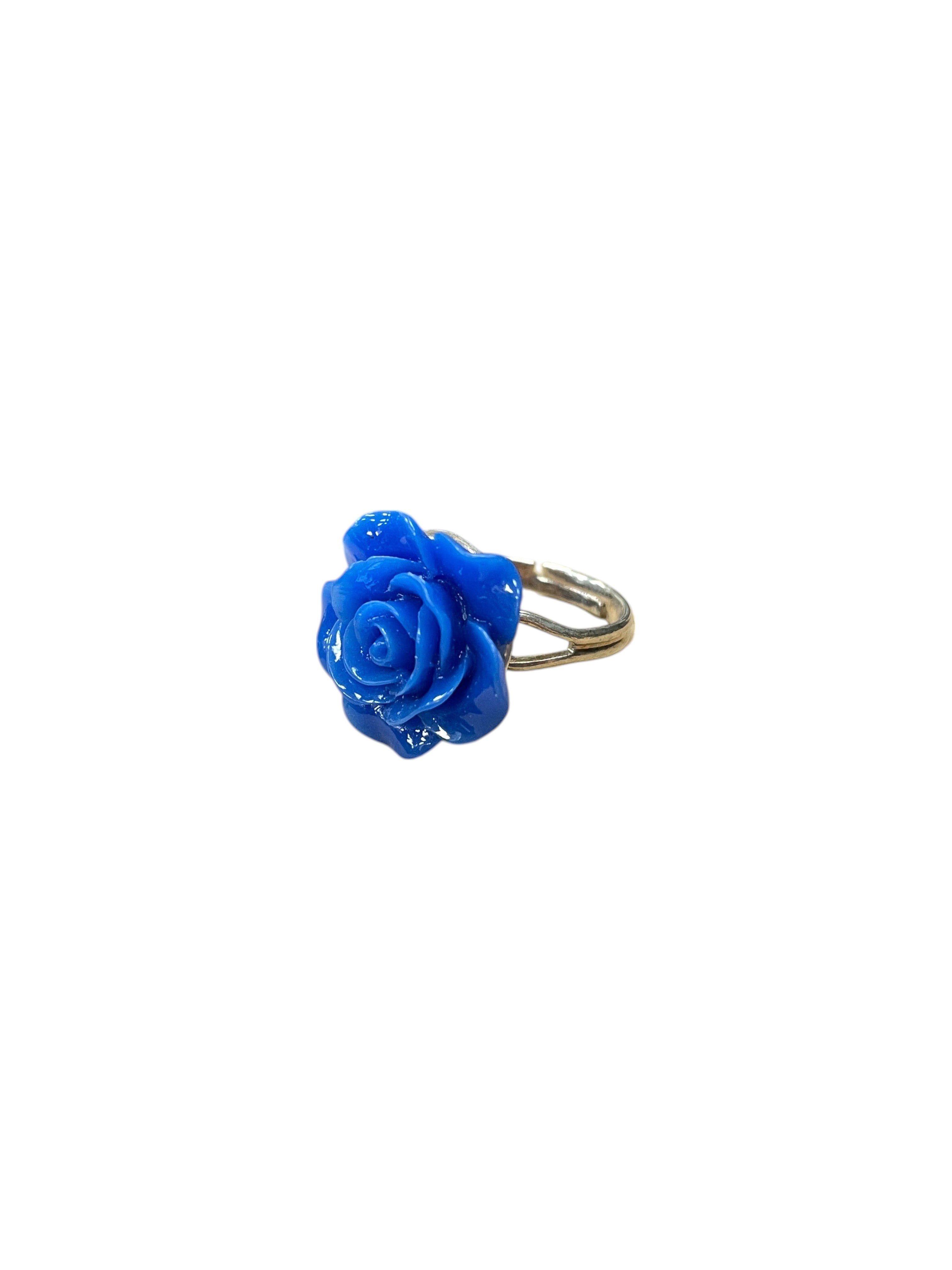 Vibrant Rose Blossom Ring | A Petal-Perfect Pop of Color