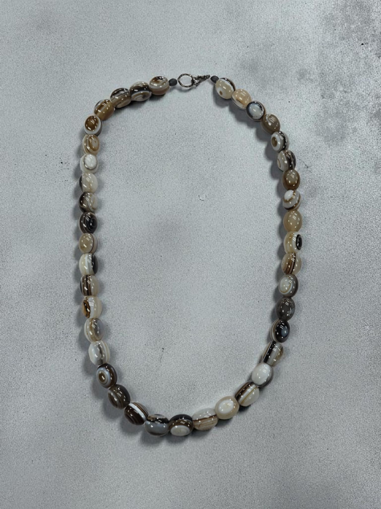Men's Striped Agate - Grounding & Confidence | Unique Gemstone Jewelry