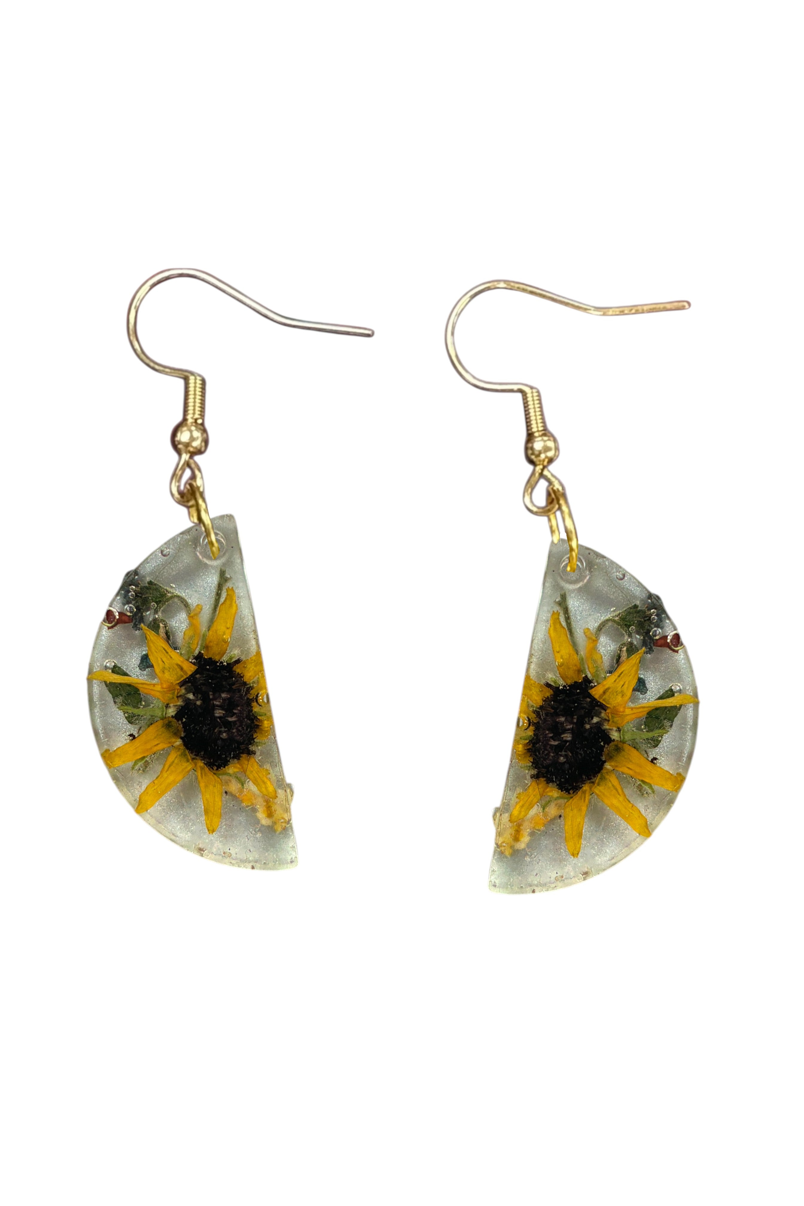 Eternal Bloom Drop Resin Earrings