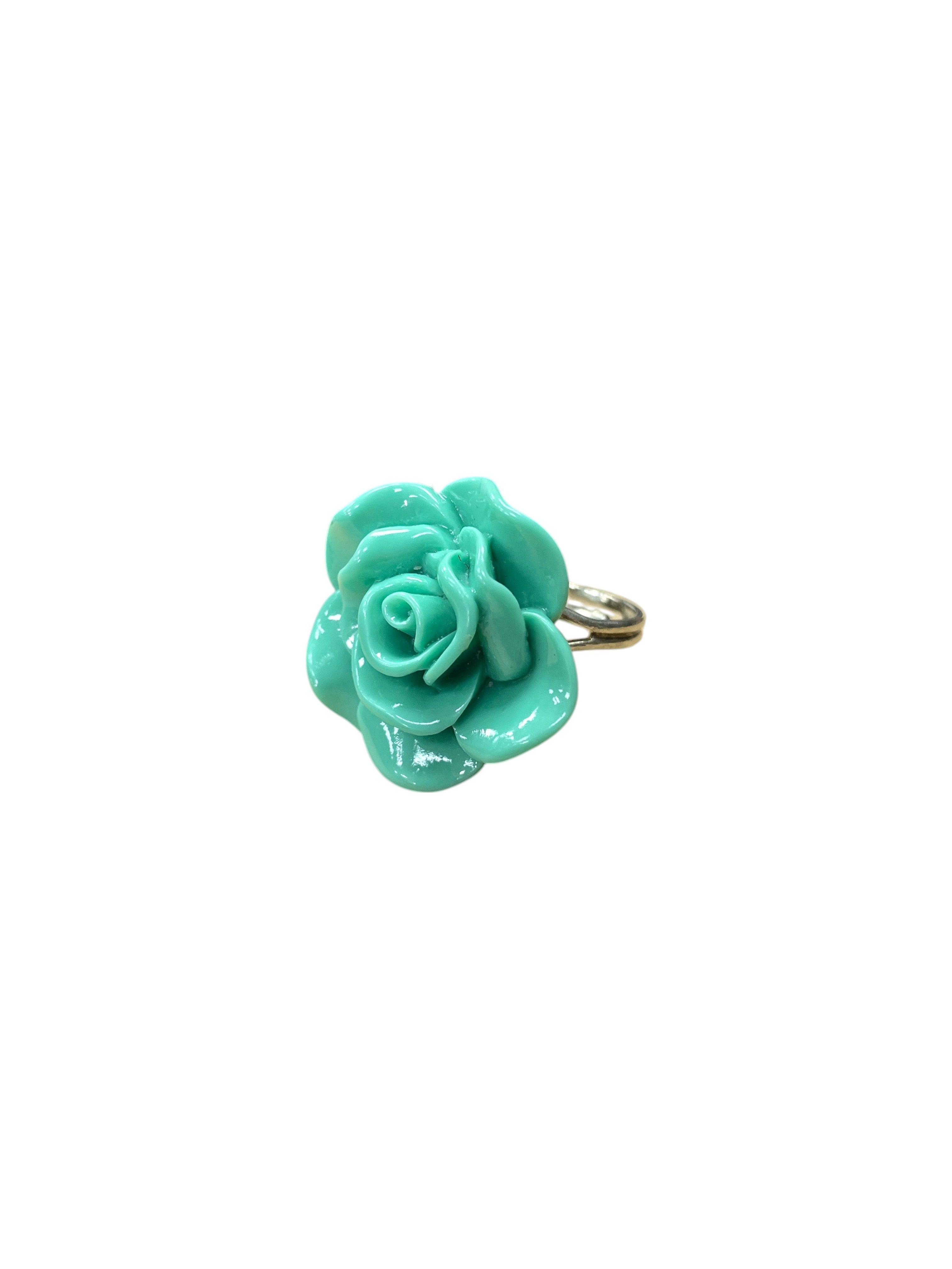Vibrant Rose Blossom Ring | A Petal-Perfect Pop of Color