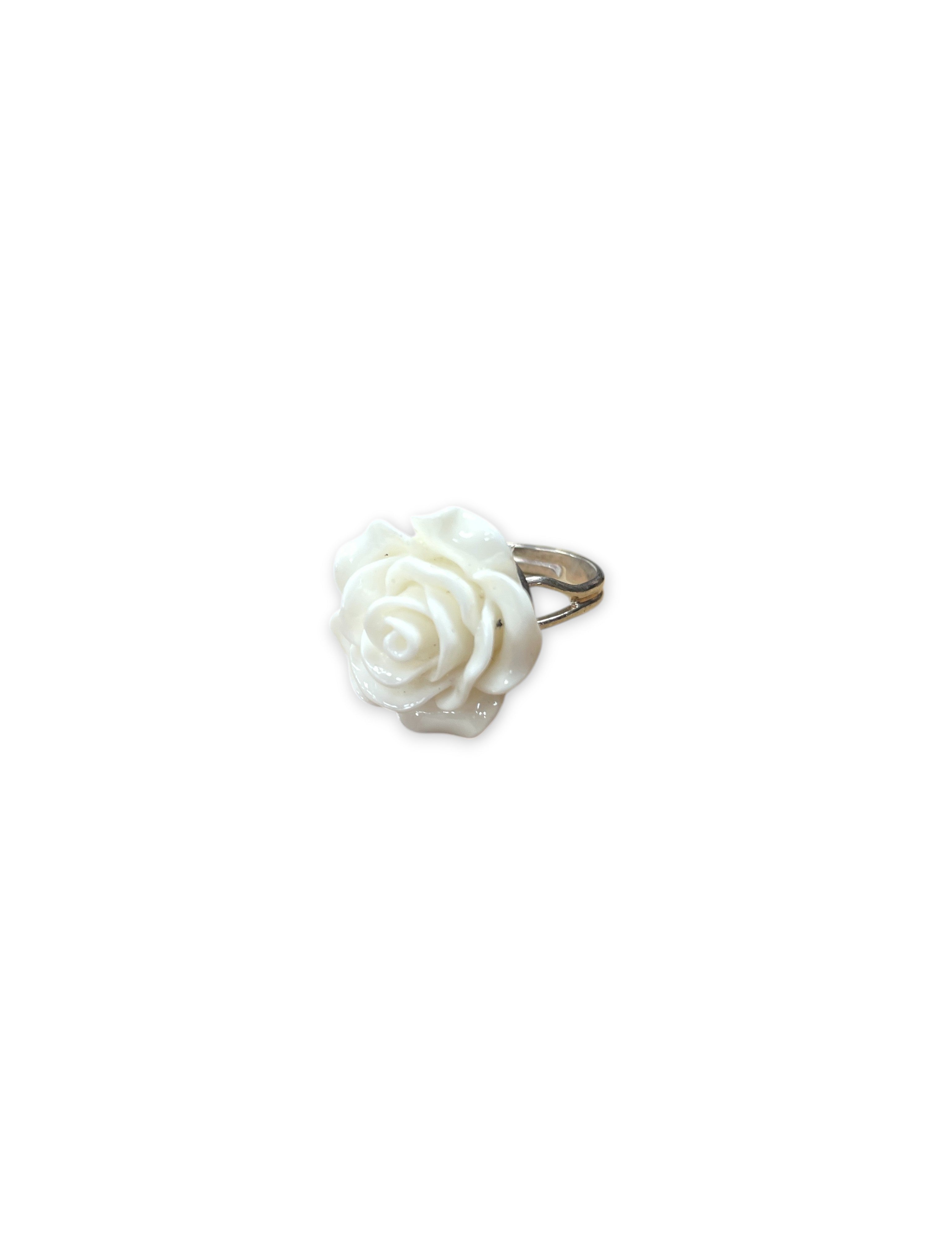 Vibrant Rose Blossom Ring | A Petal-Perfect Pop of Color