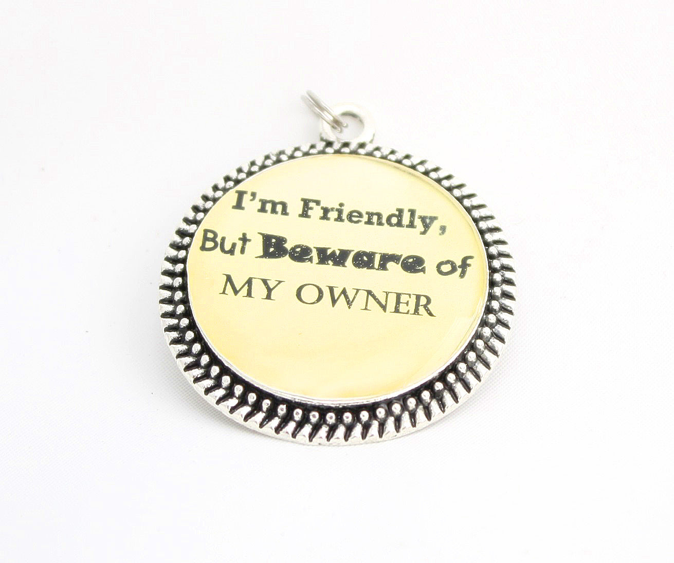 Personalized Pet Collar Quote Pendants