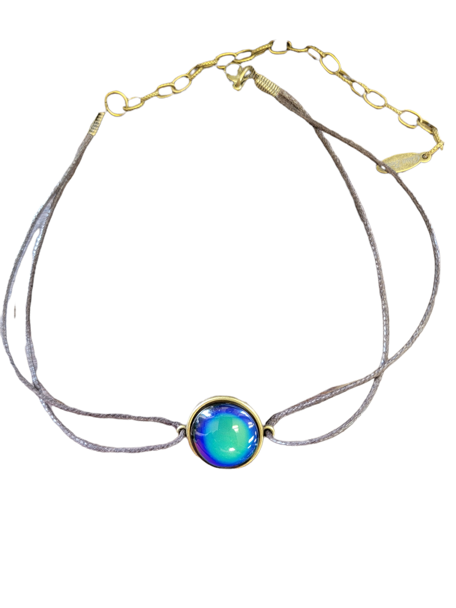 Far Out! Groovy 70s Mood Bead Necklace - Peace, Love, Vibes (Gift Idea)