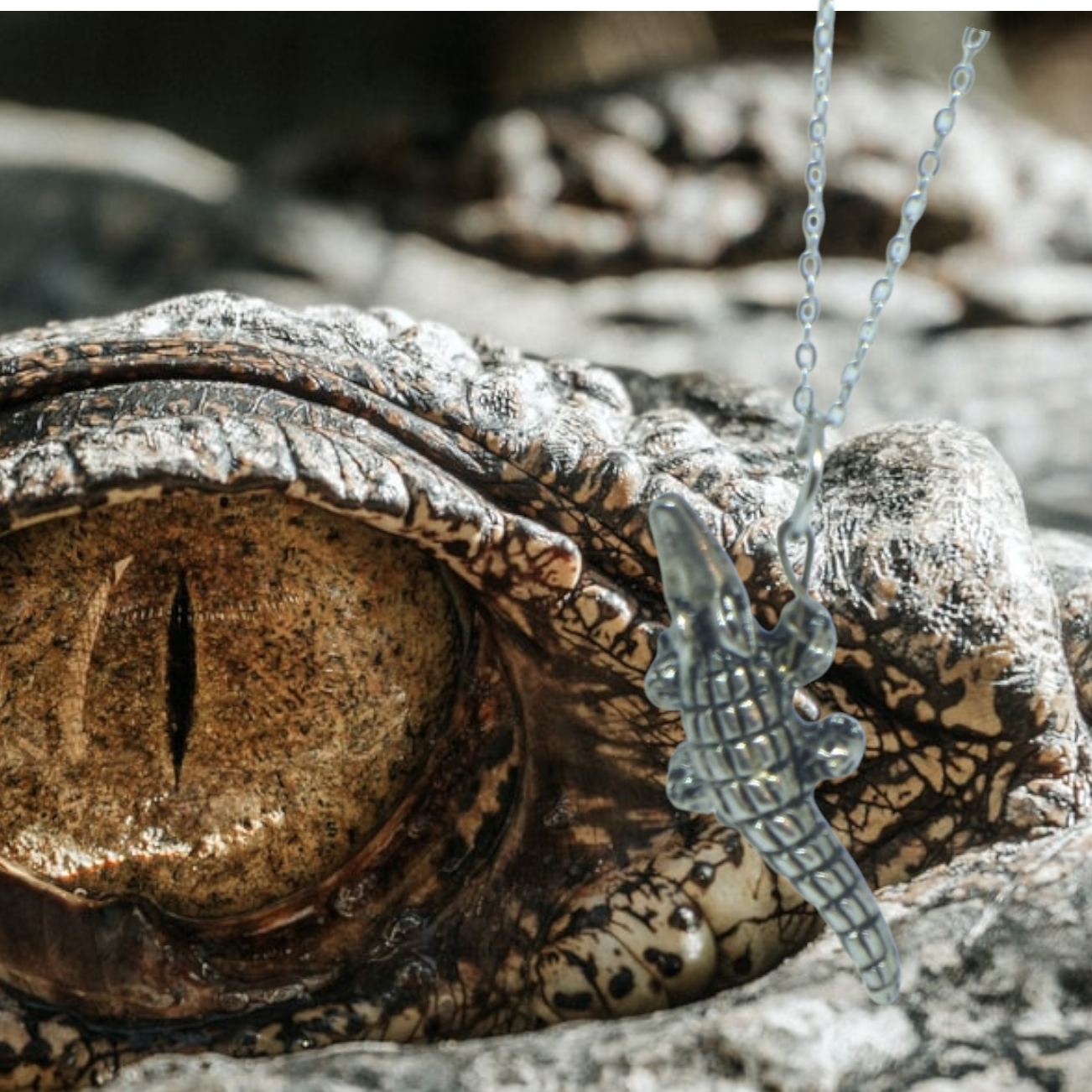 alligator necklace