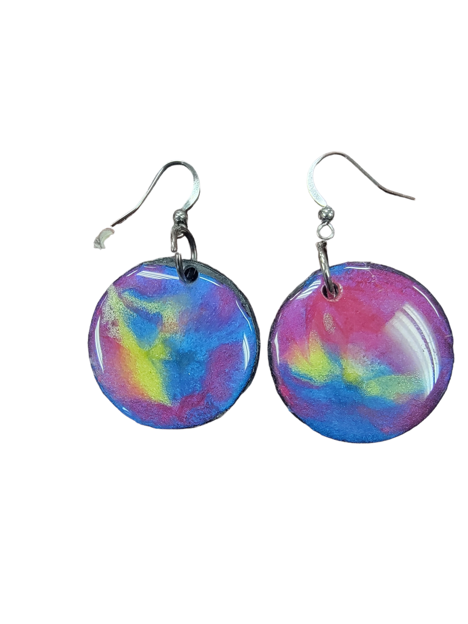 Upcycled Vinyl Record Earrings