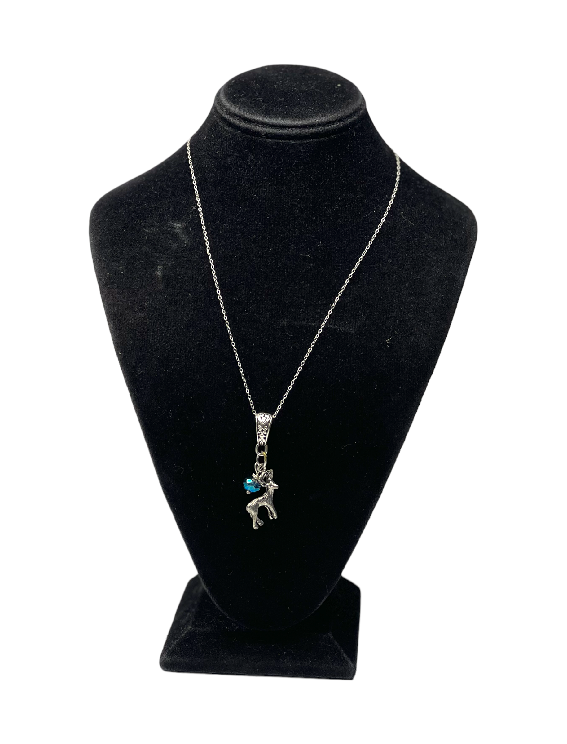 Deer Charm Jewelry with Jewel