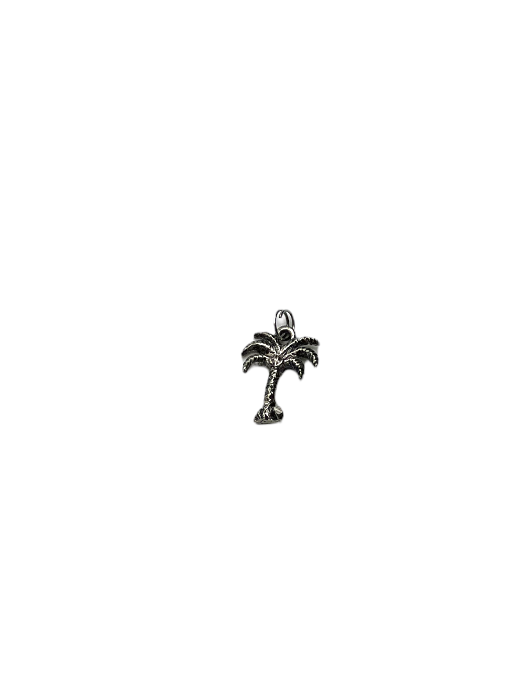 Tropical Palm Tree Charm Necklace
