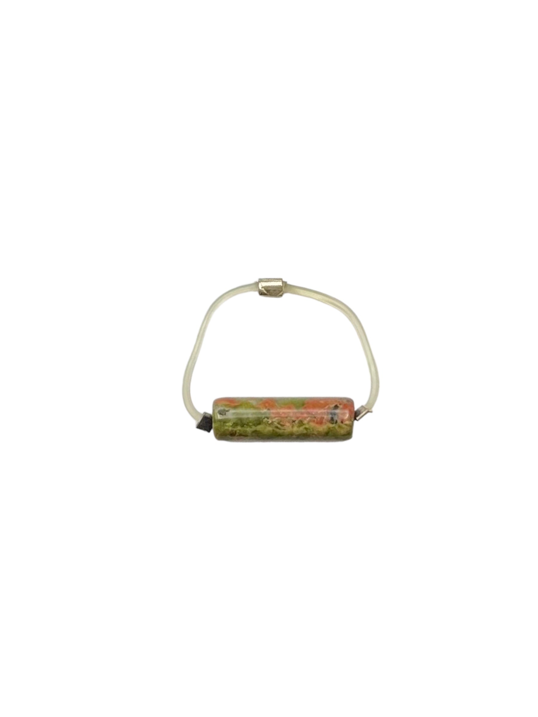 Stretch Gemstone Toe Rings