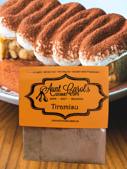 Aunt Carol's Tiramisu Dessert Mix (All-Natural, No Bake)