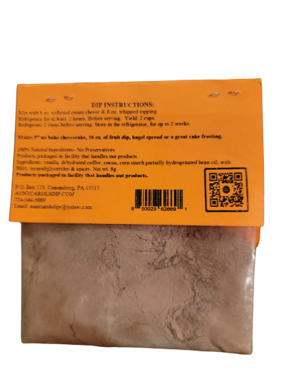 Aunt Carol's Tiramisu Dessert Mix (All-Natural, No Bake)