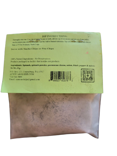 Homemade Spinach Artichoke Dip Mix - All-Natural Gourmet Flavor