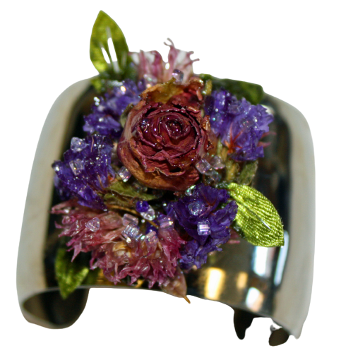 Flower Corsage Bracelet