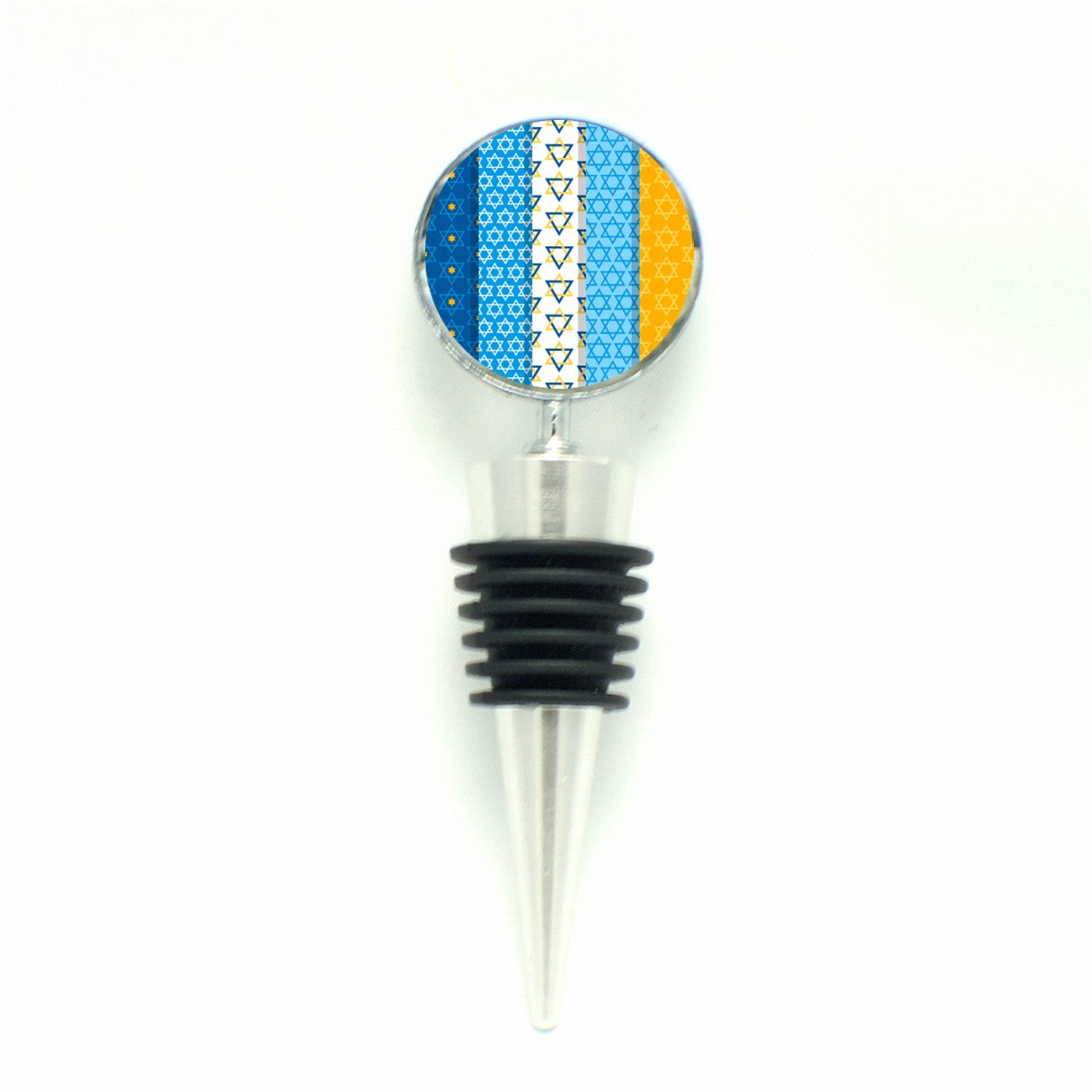 Hanukkah Wine Bottle Stopper