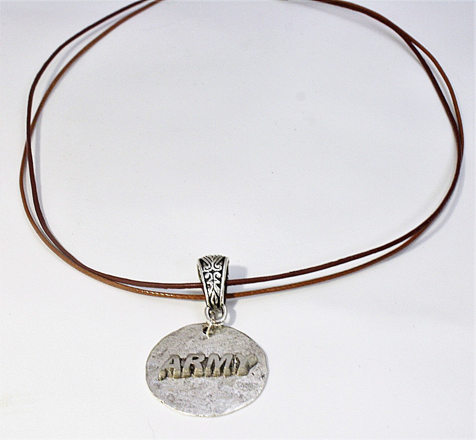 Choose Your Path: Charm Pendant Necklace (Tree of Life, Army, Cross, Texas)