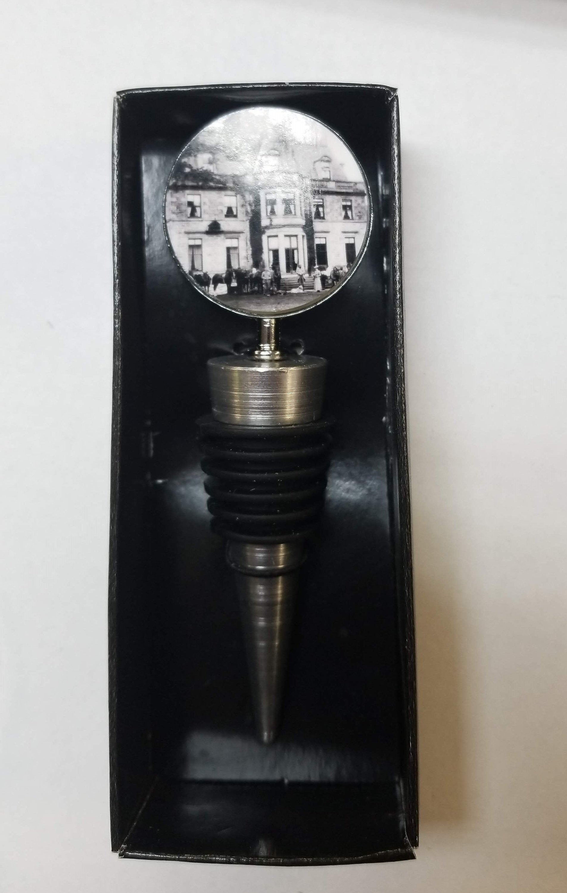 Personalized Hostess or Housewarming Photo Wine Stopper
