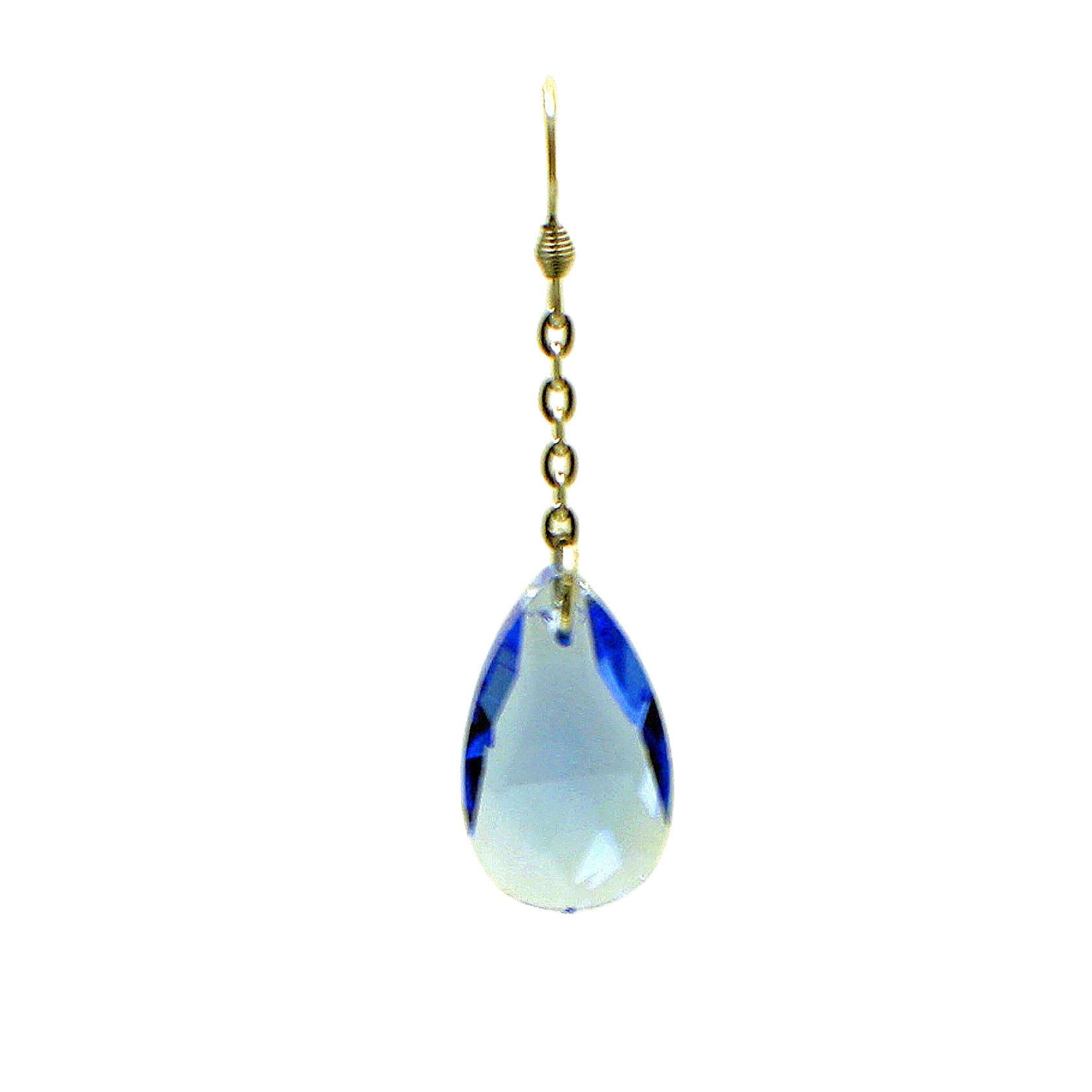 Formal Teardrop Earrings | Crystal Earrings | Blue Teardrop| Gray Teardrop by Michelle Marie Boutique