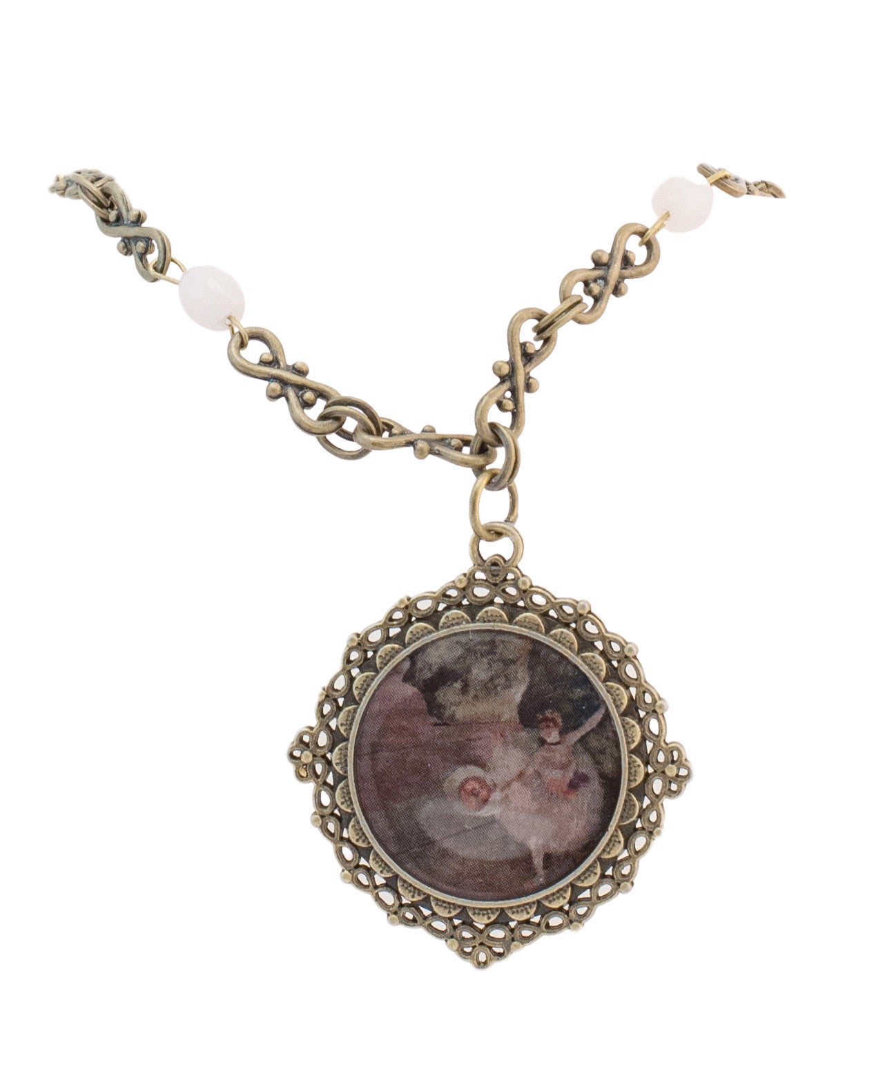 Personalized Art Pendant Necklace