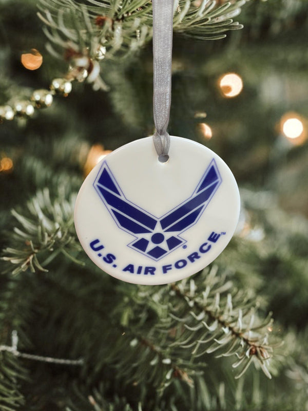 Air Force Gift -USAF - Military Pride - Patriotic Gift - Veteran Gift - Officially Licensed - Air Force Ornament - Christmas Ornament