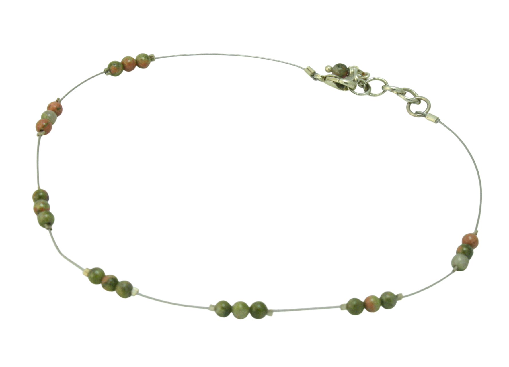 Handmade Gemstone Anklet - Assorted Colors, Perfect Gift!