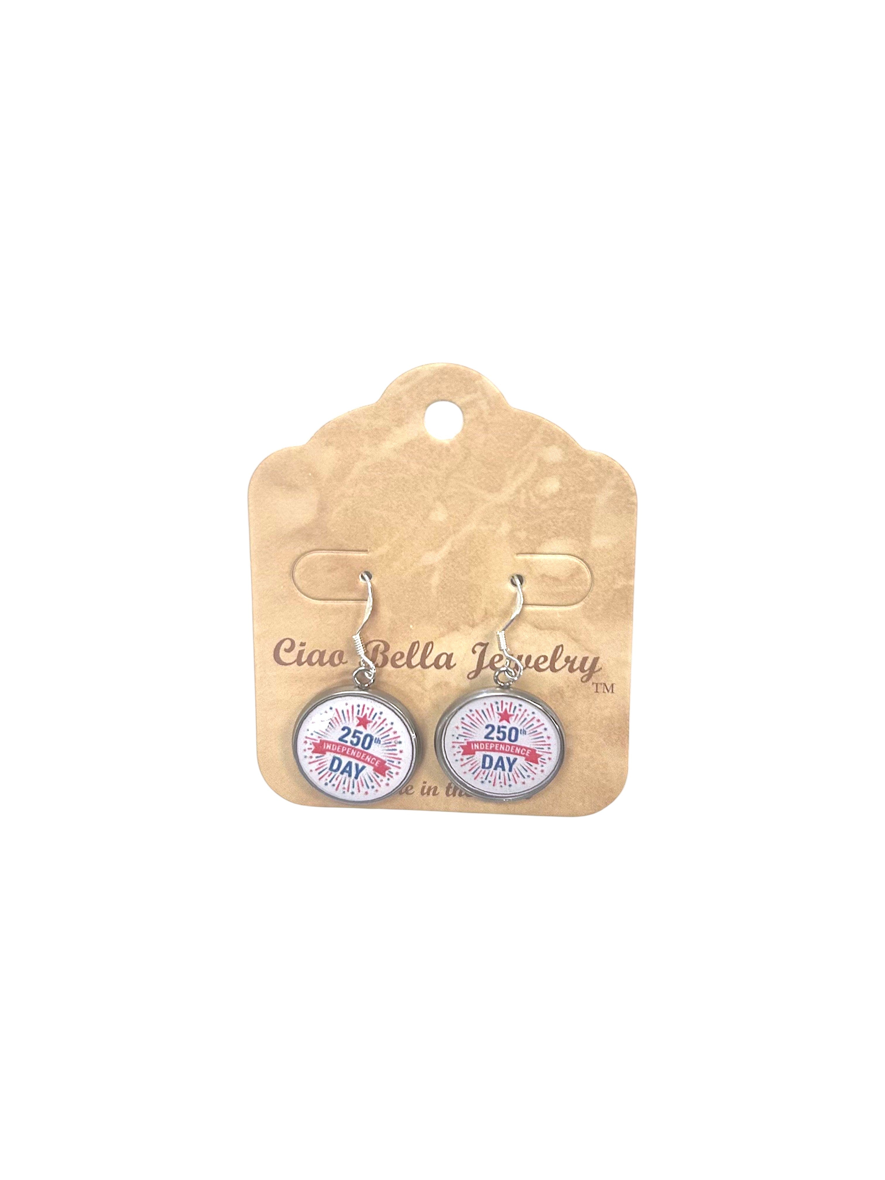 Michelle Marie's Limited Edition 250th Independence Day Earrings