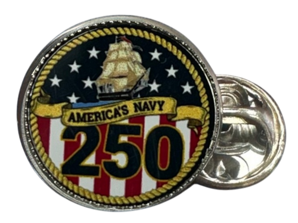 Officially Licensed Military Tie Pin - 250th Anniversary Collection (Army, Navy, Marine)