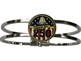 Officially Licensed Military Industrial Cuff – 250th Anniversary Collection (Army, Navy, Marine)