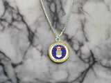 Officially Licensed Military Pendant Necklace in Gold or Silver - Gift Packed, Handmade, Stainless Steel