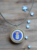 Officially Licensed Military Logo Pendant Necklaces | Show Your Pride in Your Military Service