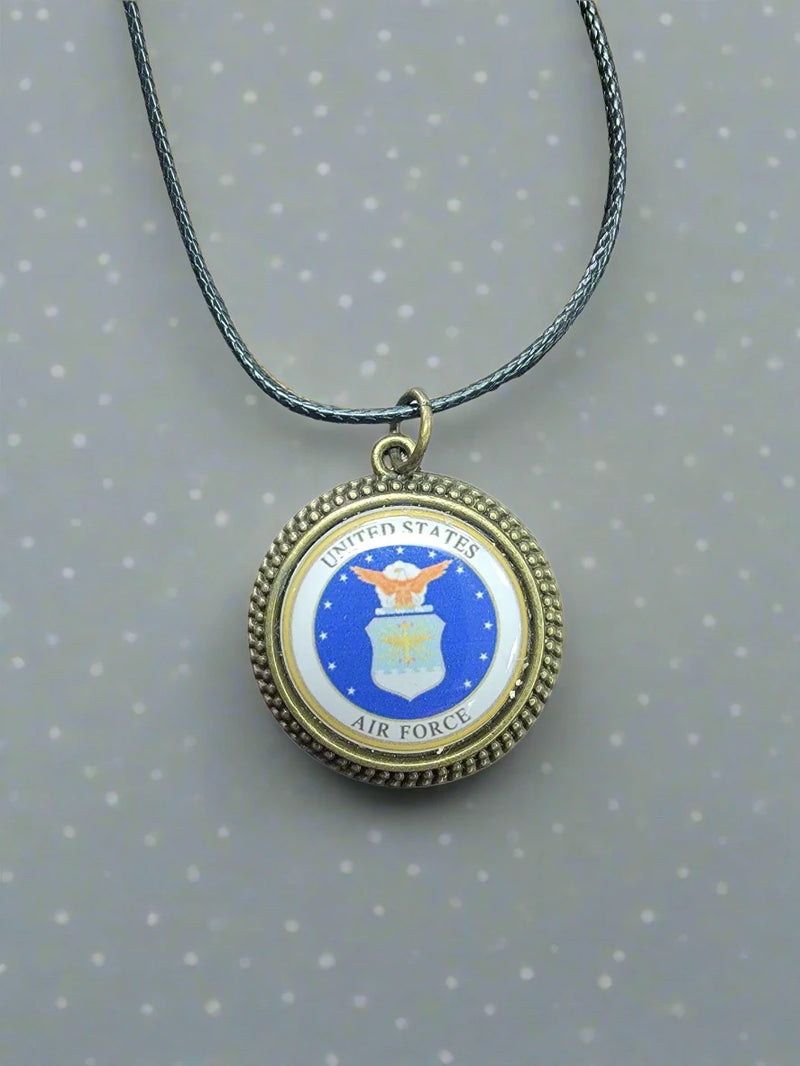 Officially Licensed Military Logo Pendant Necklaces | Show Your Pride in Your Military Service