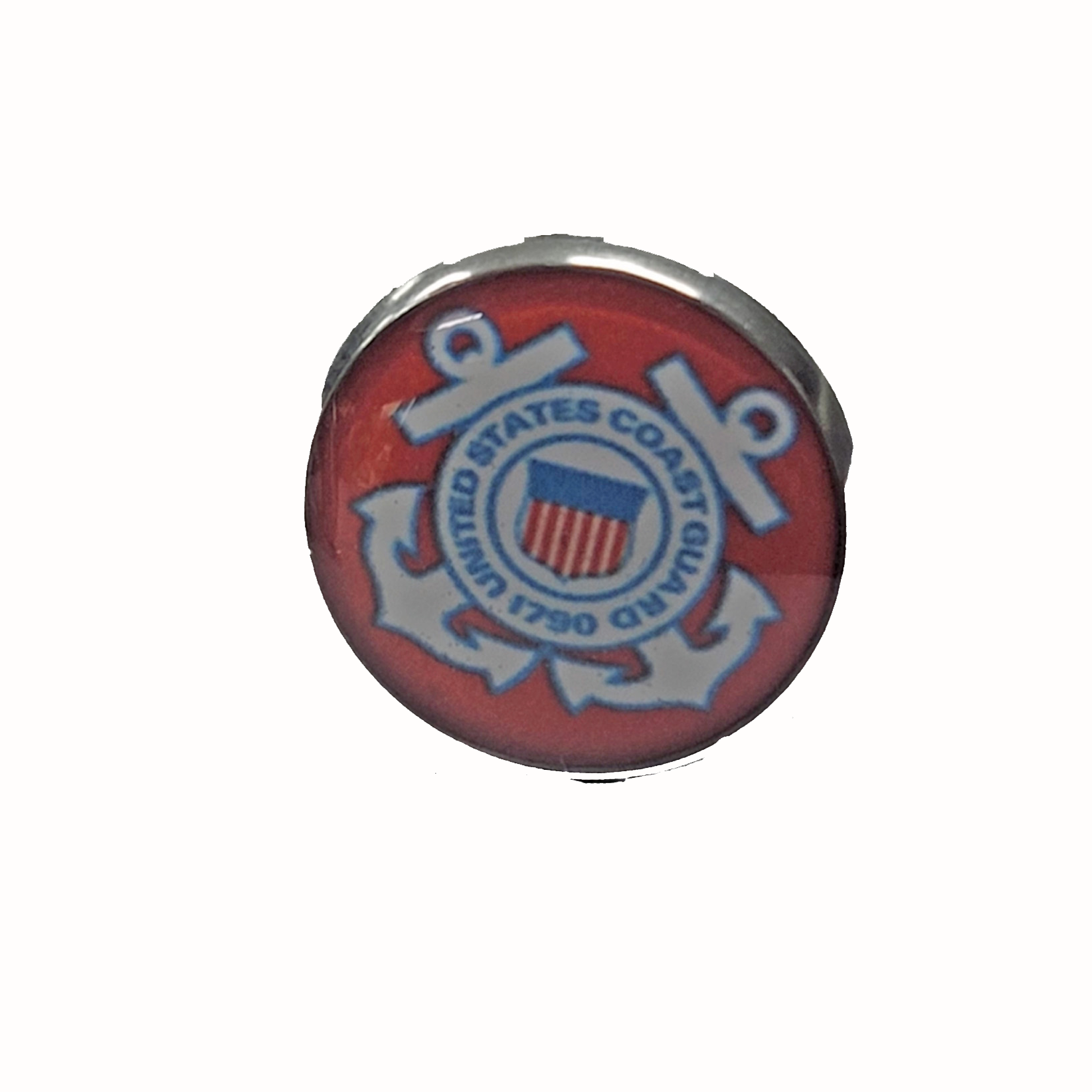 Military Tie Pins - Non Tarnish | Army, Navy, Air Force, Marine Corps, Coast Guard, Space Force