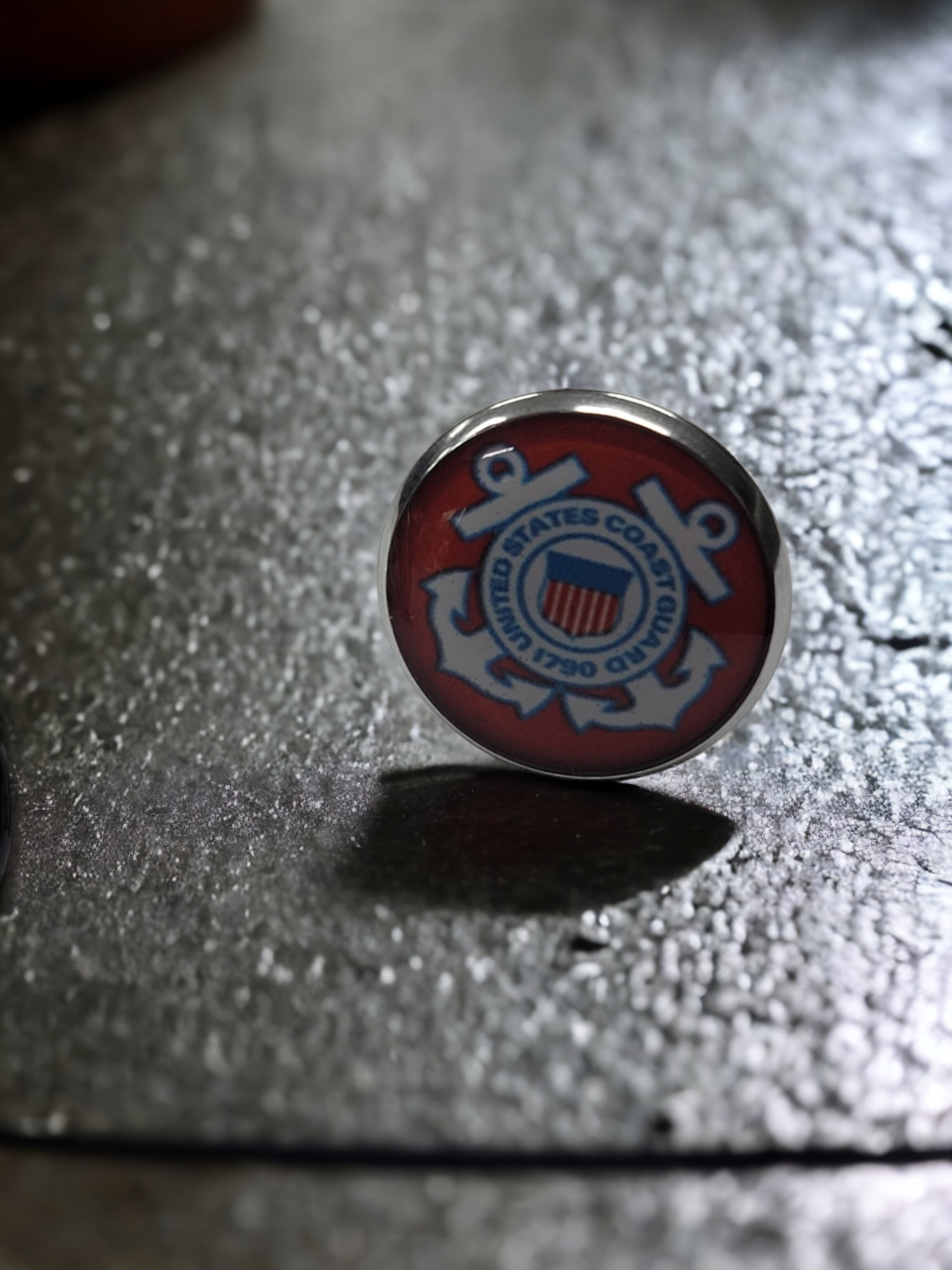 Military Tie Pins - Non Tarnish | Army, Navy, Air Force, Marine Corps, Coast Guard, Space Force