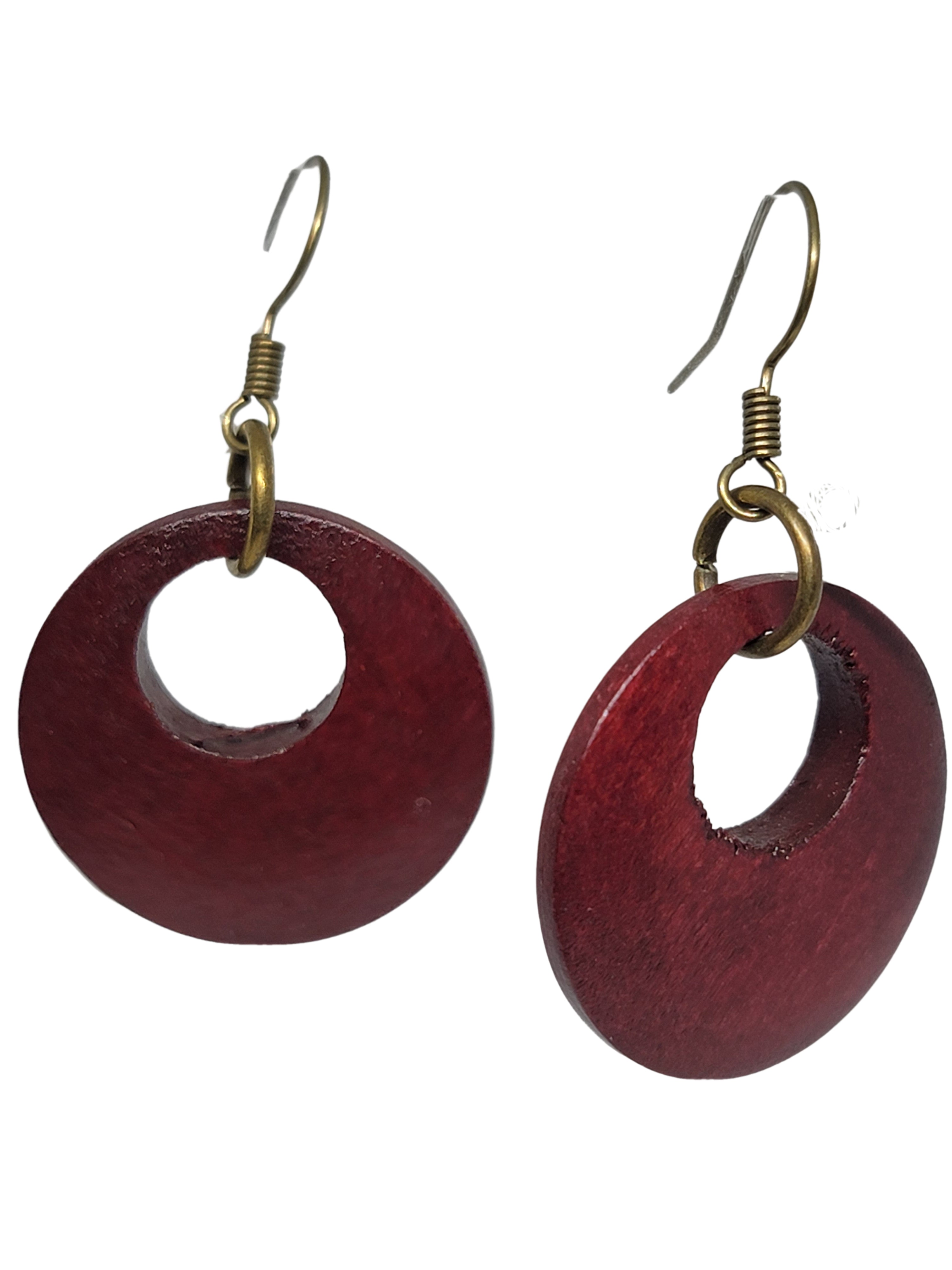 Jasper & Mookaite Jewelry Set, Wrap Bracelet, Geometric Earrings